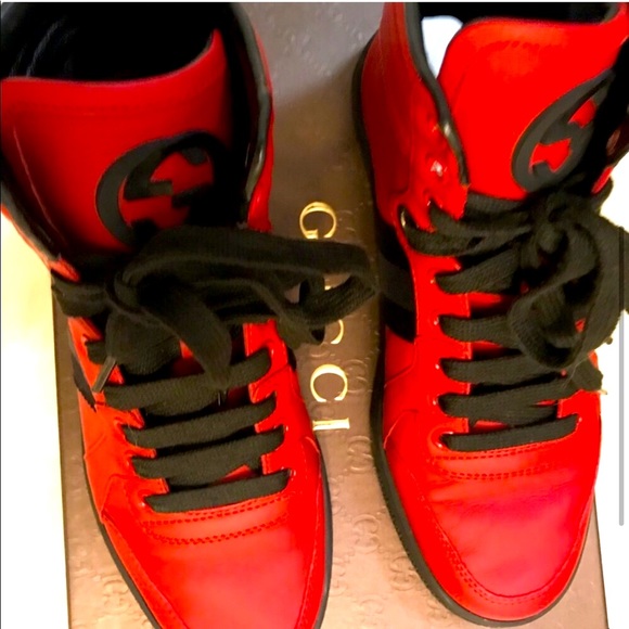 Gucci High Top Sneakers - Picture 3 of 5